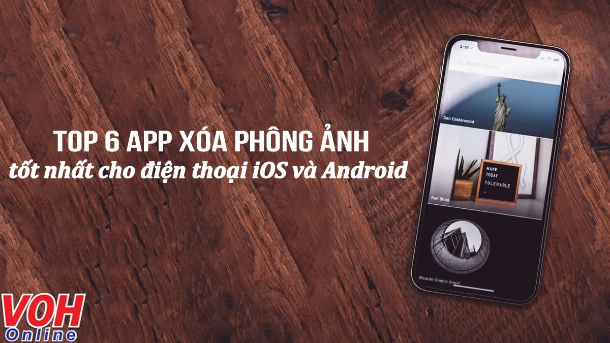 Top 6 app xóa phông ảnh tốt nhất cho điện thoại iOS và Android
