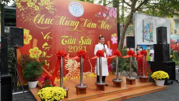 Bệnh viện Chợ Rẫy khai mạc đường hoa xuân Tân Sửu 2021 phục vụ người bệnh