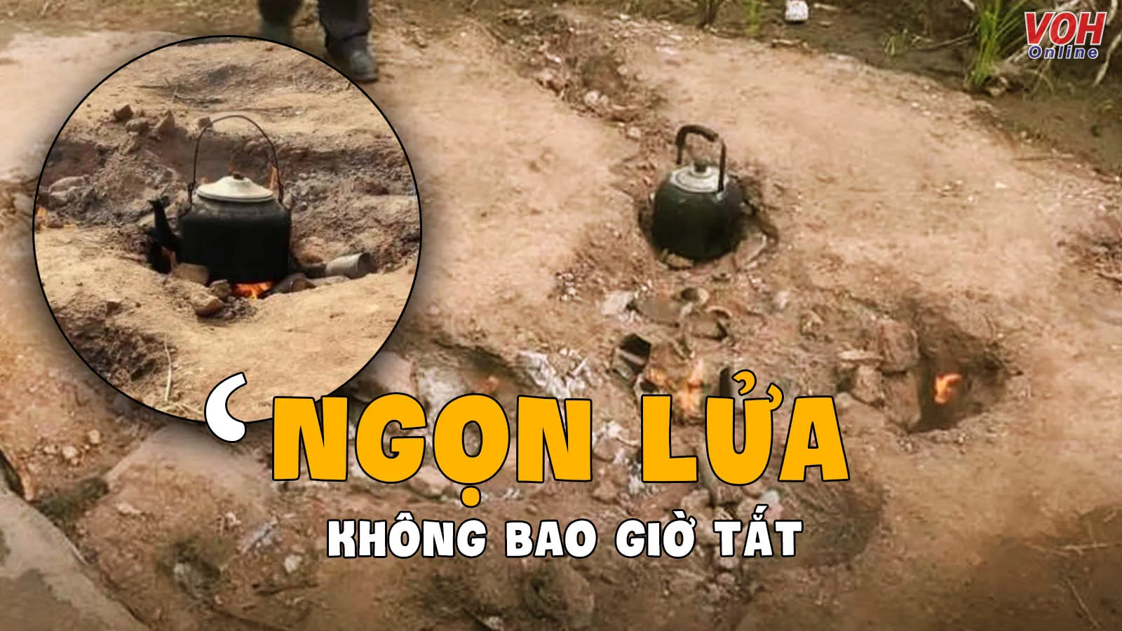 Chuyện lạ: Ngọn lửa ma không bao giờ tắt ở Trùng Khánh, Trung Quốc