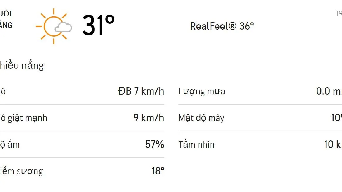 Dự báo thời tiết TPHCM hôm nay 19/2 và ngày mai 20/2/2021: Trưa-chiều nhiều nắng