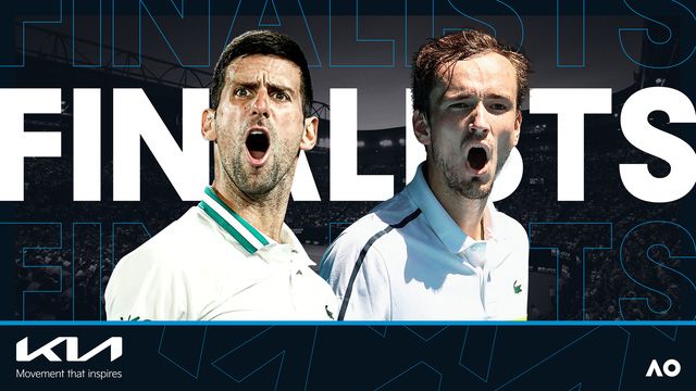 Xem trực tiếp chung kết Úc mở rộng 2021 Djokovic vs Medvedev