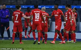 Hertha Berlin 0-3 RB Leipzig (Bundesliga 2020/21 - Vòng 22)