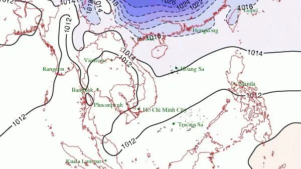 Dự báo thời tiết 10 ngày tới (đêm 28/2 - 10/3/2021): Nam Trung bộ, Tây Nguyên và Nam bộ ngày nắng