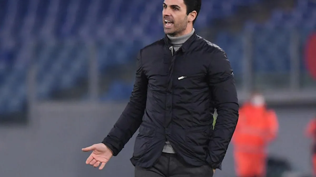 HLV Mikel Arteta không hài lòng trước đại chiến Tottenham