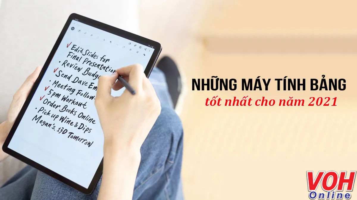 Những máy tính bảng tốt nhất cho năm 2021