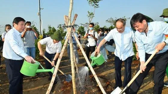 TPHCM phấn đấu hoàn thành mục tiêu trồng 500 ngàn cây xanh trong năm 2021