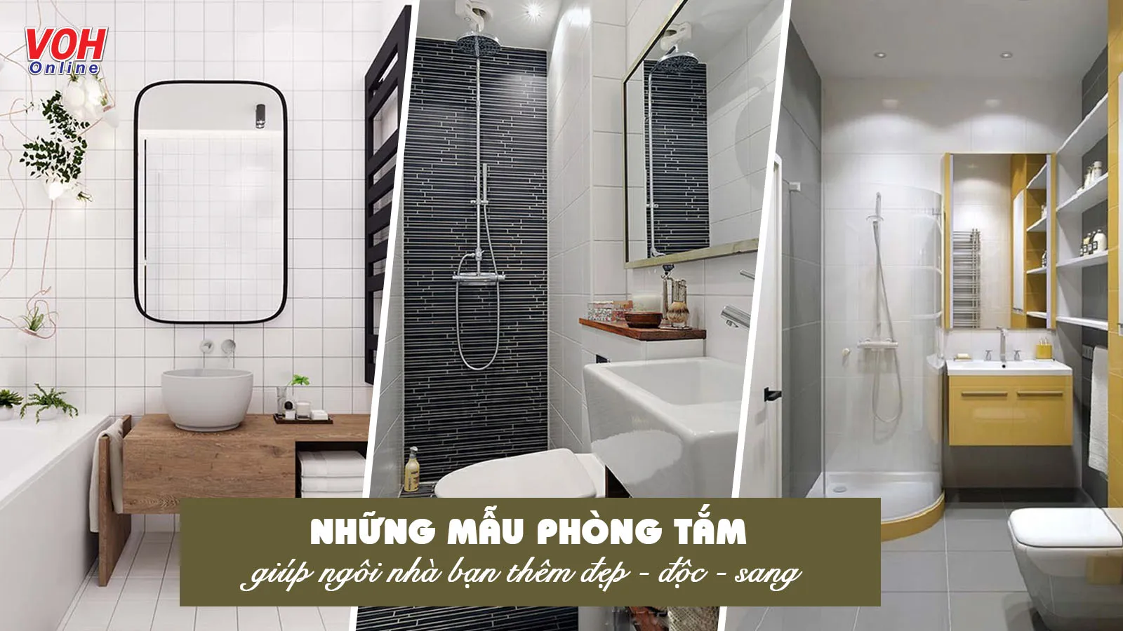 Lên ý tưởng giúp bạn thiết kế phòng tắm đẹp quyến rũ