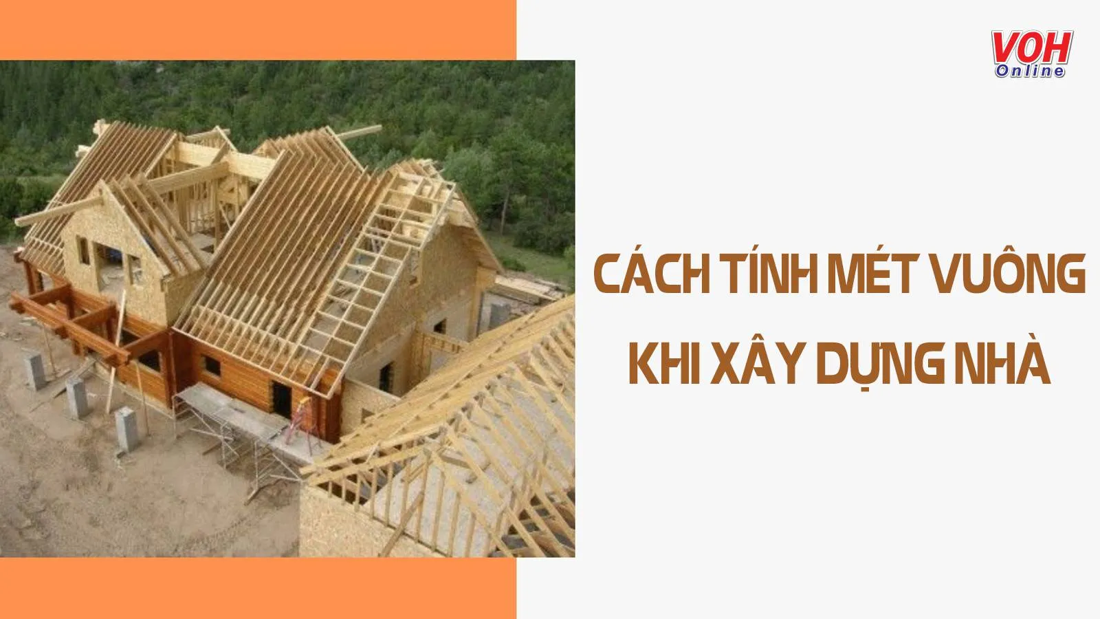 Cách tính m2 các hạng mục cần thiết khi xây dựng nhà