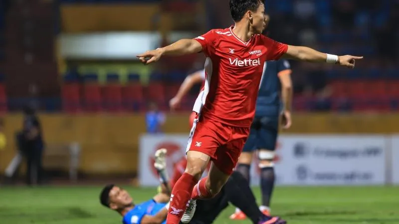 Ghi bàn đầu tiên cho Viettel, Quế Ngọc Hải nói gì?