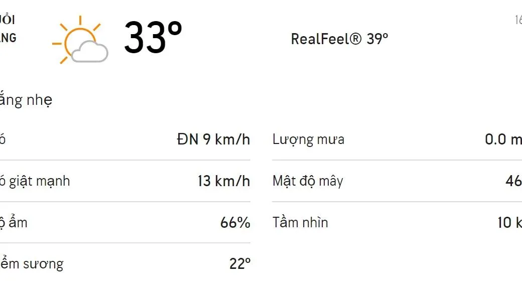 Dự báo thời tiết TPHCM hôm nay 16/3 và ngày mai 17/3: Nắng nóng, chỉ số UV ở mức rất cao