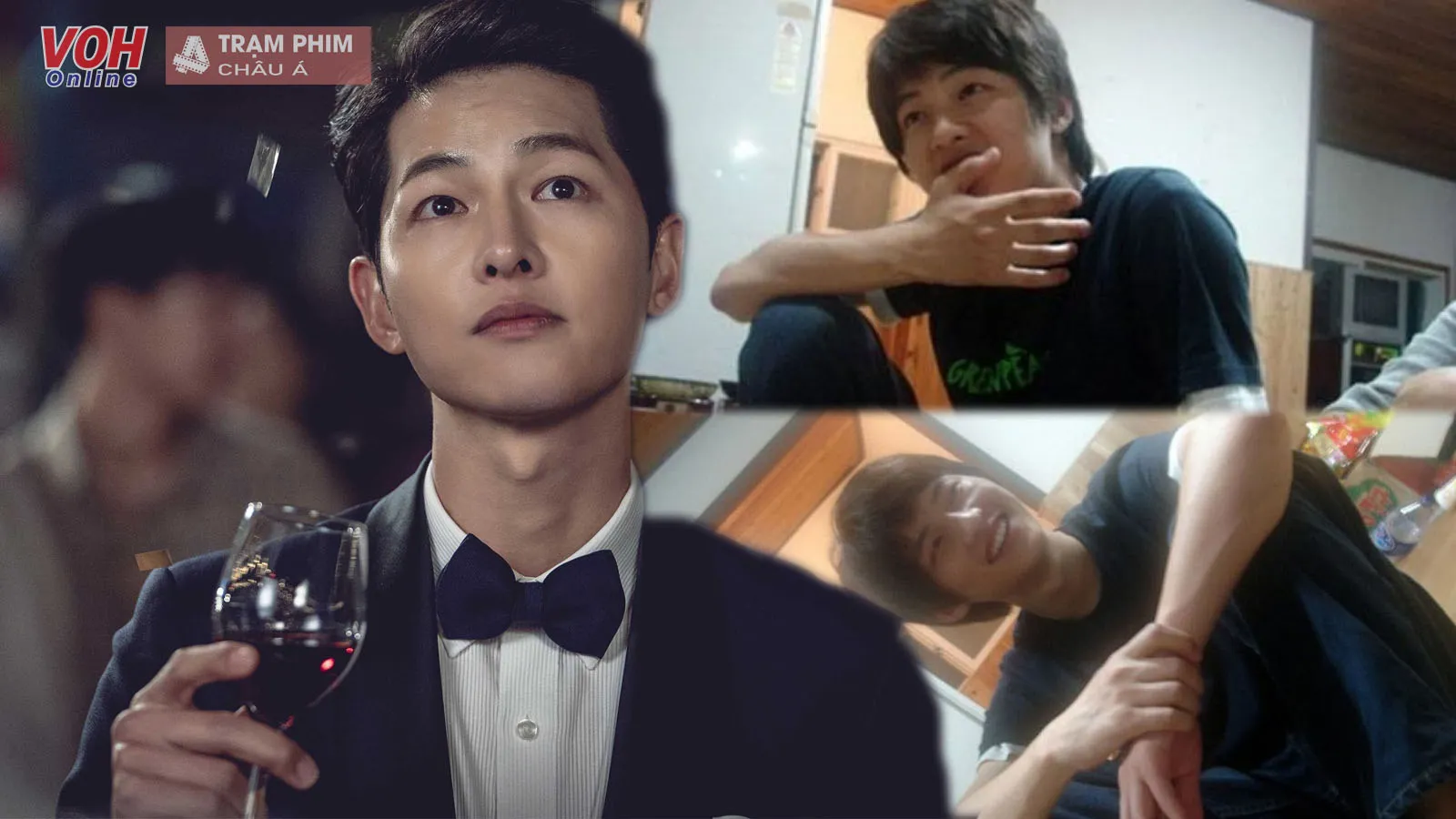 Lộ ảnh thời đại học của Song Joong Ki: Có khác gì so với Vincenzo Cassano của hiện tại?