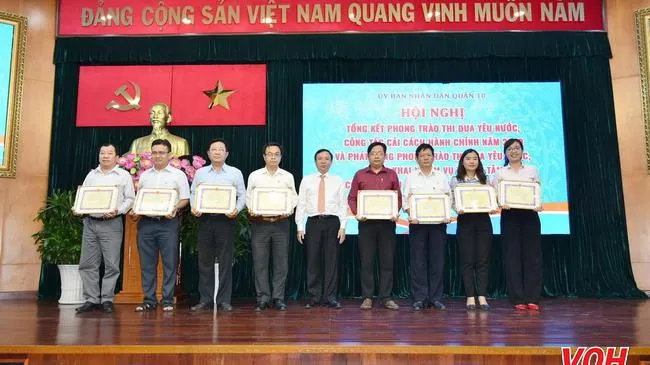 Quận 10 phát động phong trào thi đua yêu nước năm 2021