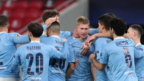 Man City có khả năng vô địch C1 mùa này cao nhất