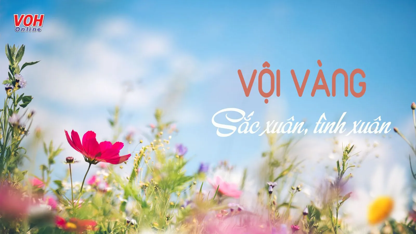 Vẻ đẹp mùa xuân đầy sức sống trong bài thơ Vội vàng - Xuân Diệu