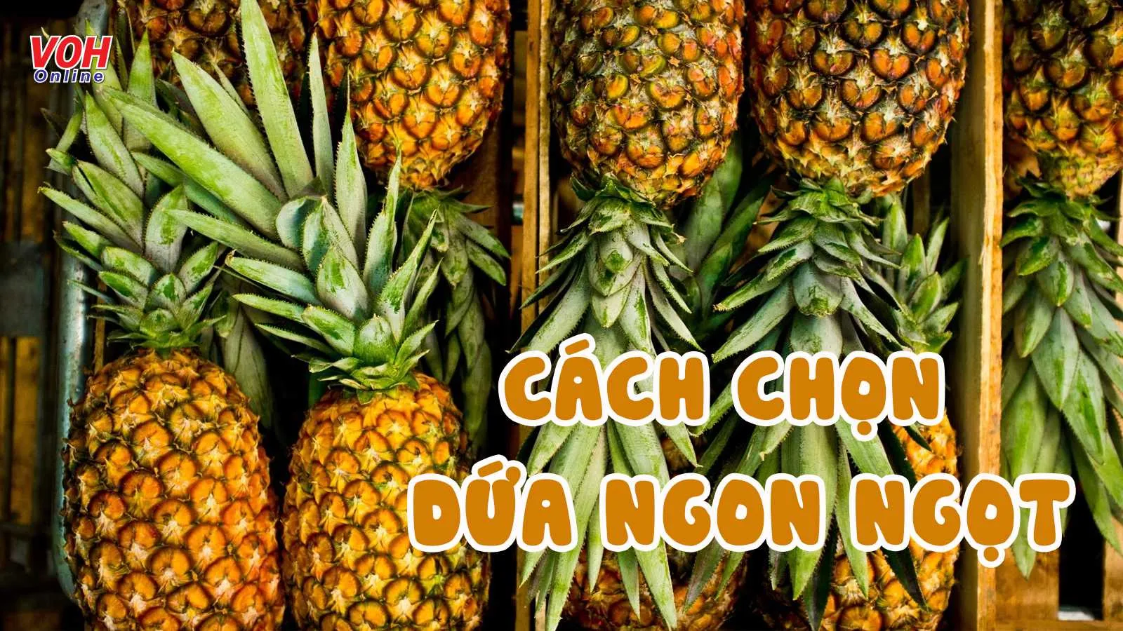 Hướng dẫn cách chọn dứa ngon và gọt dứa đẹp mắt