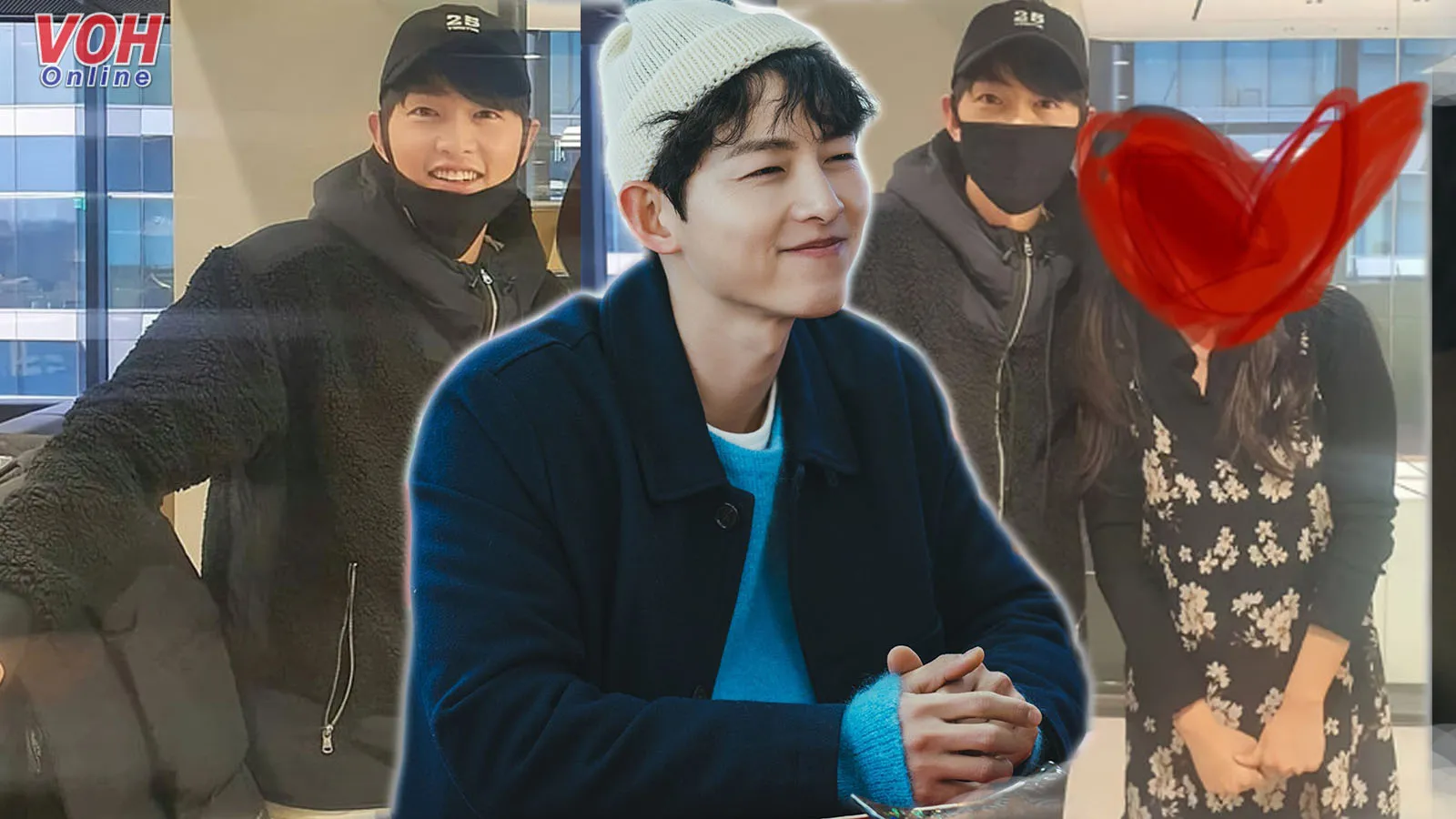 Song Joong Ki được khen ngợi ấm áp và tỏa sáng khi gặp fan ngoài đời thật