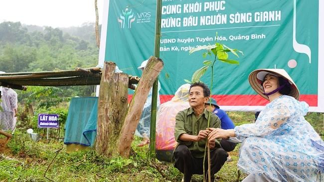VARS Khởi động Dự án Cùng Phục hồi Rừng đầu nguồn Sông Gianh