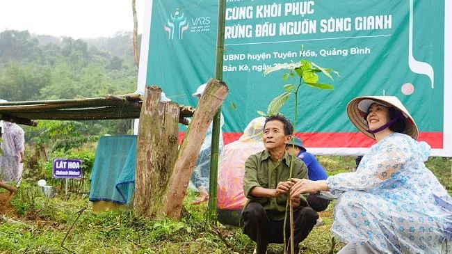 VARS Khởi động Dự án Cùng Phục hồi Rừng đầu nguồn Sông Gianh
