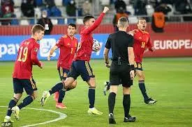 Georgia 1-2 Tây Ban Nha (Vòng loại World Cup 2022 - Khu vực châu Âu)