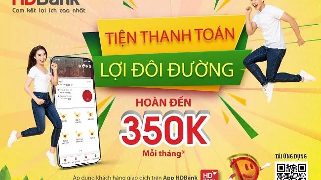 HDBank triển khai nhiều chương trình ưu đãi phục vụ khách hàng số