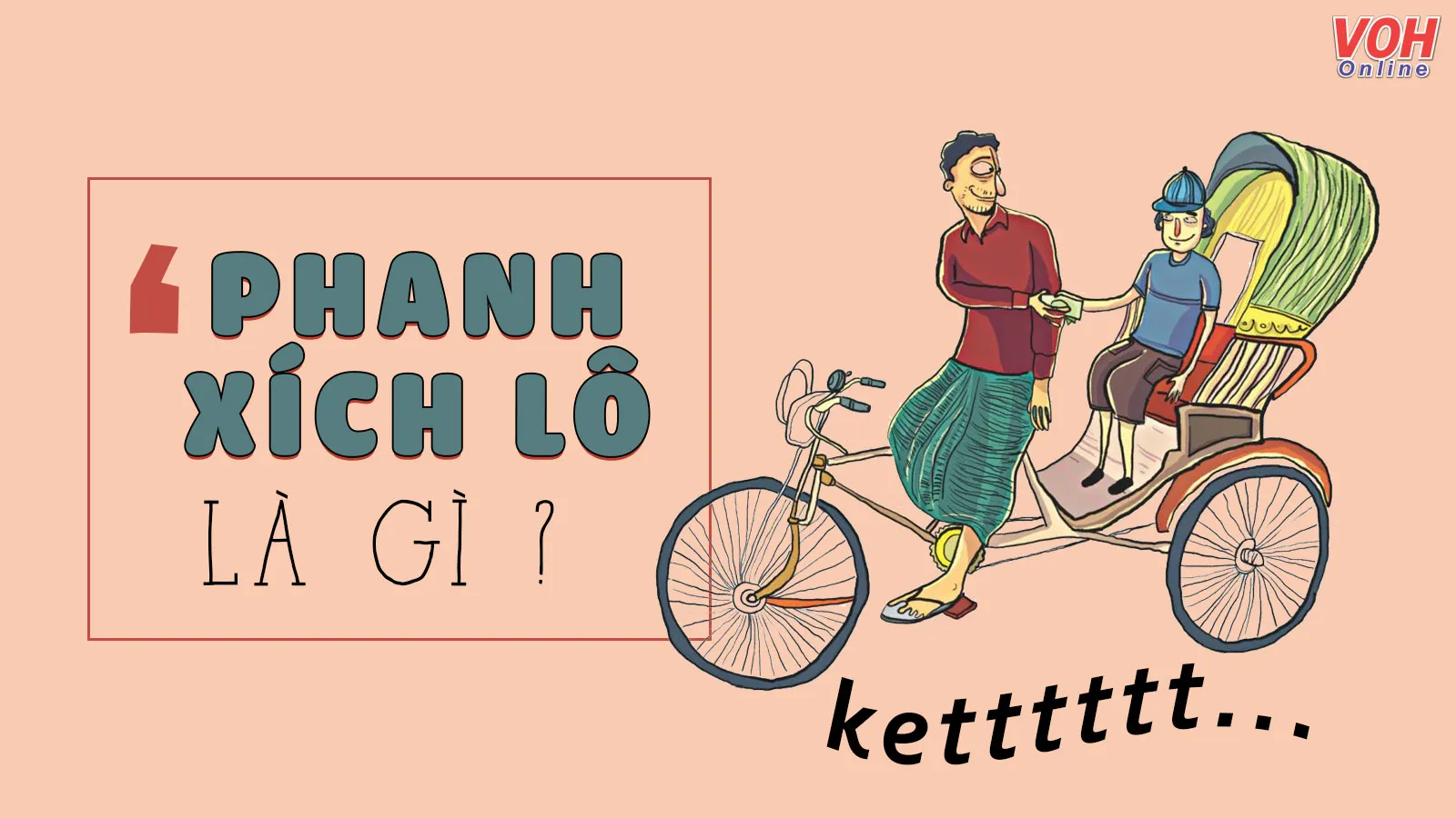 Phanh xích lô là gì? Trend phanh xích lô bắt nguồn từ đâu?