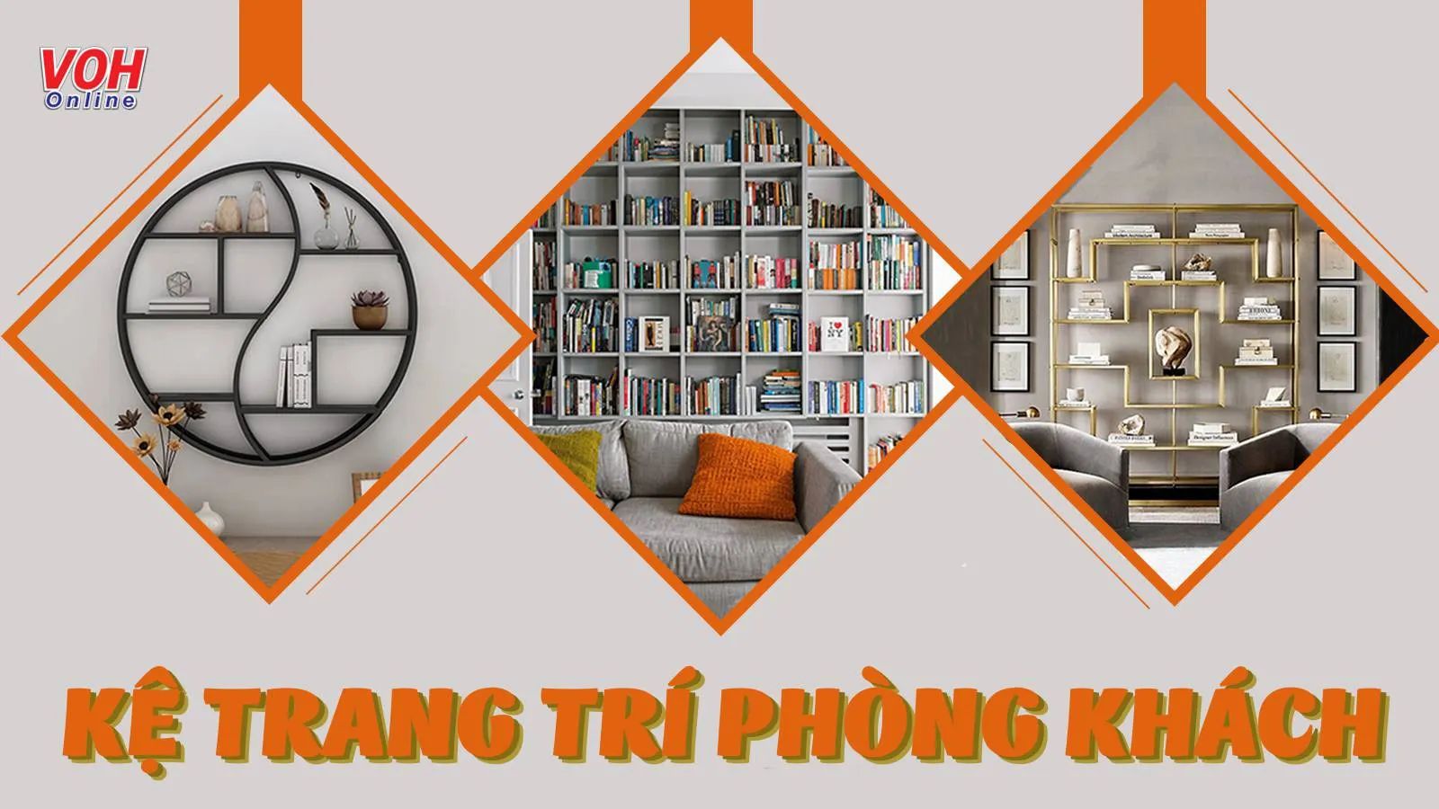 4 lý do nên chọn kệ trang trí phòng khách và các kiểu kệ sang đẹp