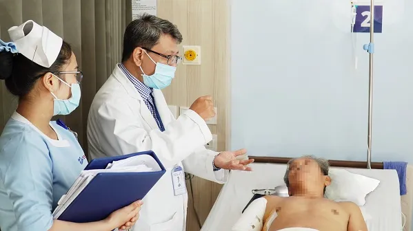 Kịp thời cứu sống người đàn ông bị tế, đa chấn thương nghiêm trọng