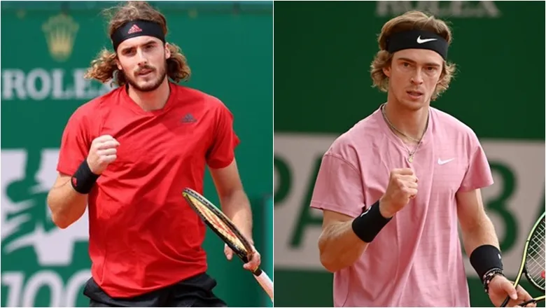 Monte Carlo Masters 2021: Stefanos Tsitsipas và Andrey Rublev vào chung kết
