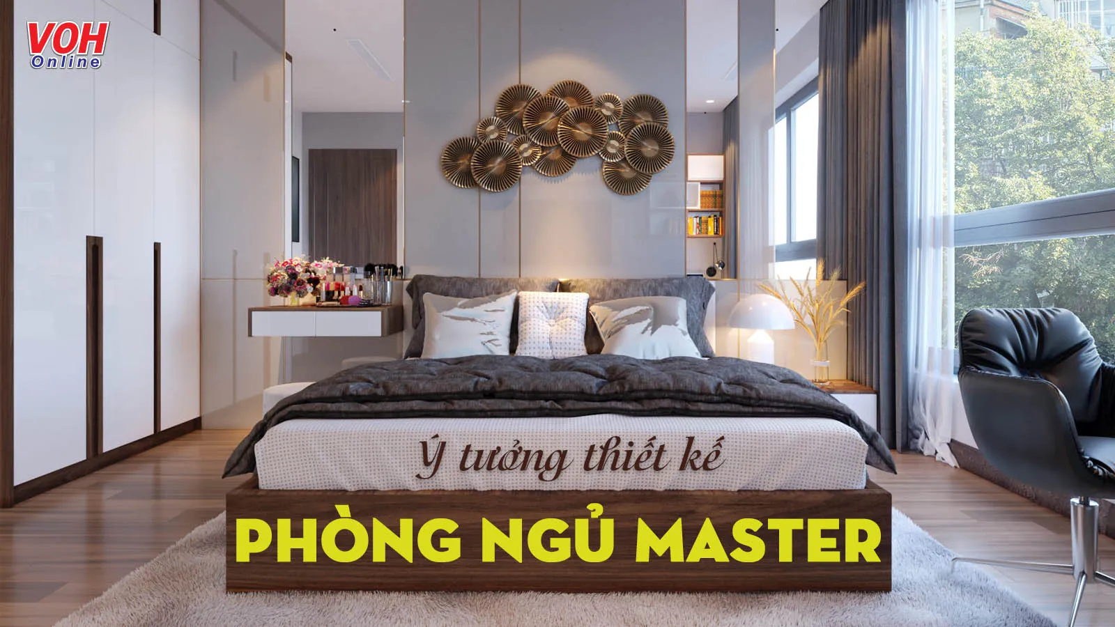 Phòng ngủ master là gì?  5 mẫu phòng ngủ master đẹp xuất sắc