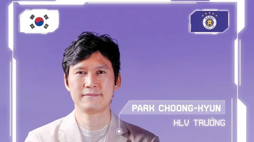 CLB Hà Nội chính thức bổ nhiệm HLV Park Choong Kyun