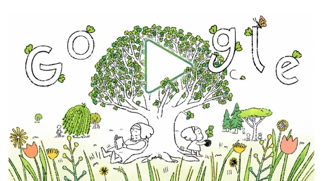 Google Doodle hôm nay: Kỷ niệm Ngày Trái đất 22/4, kêu gọi mọi người trồng nhiều cây xanh