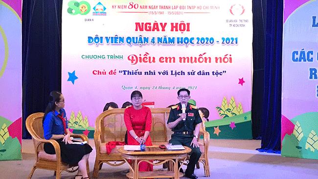 Điều em muốn nói tháng 4/2021 với chủ đề Thiếu nhi với lịch sử dân tộc
