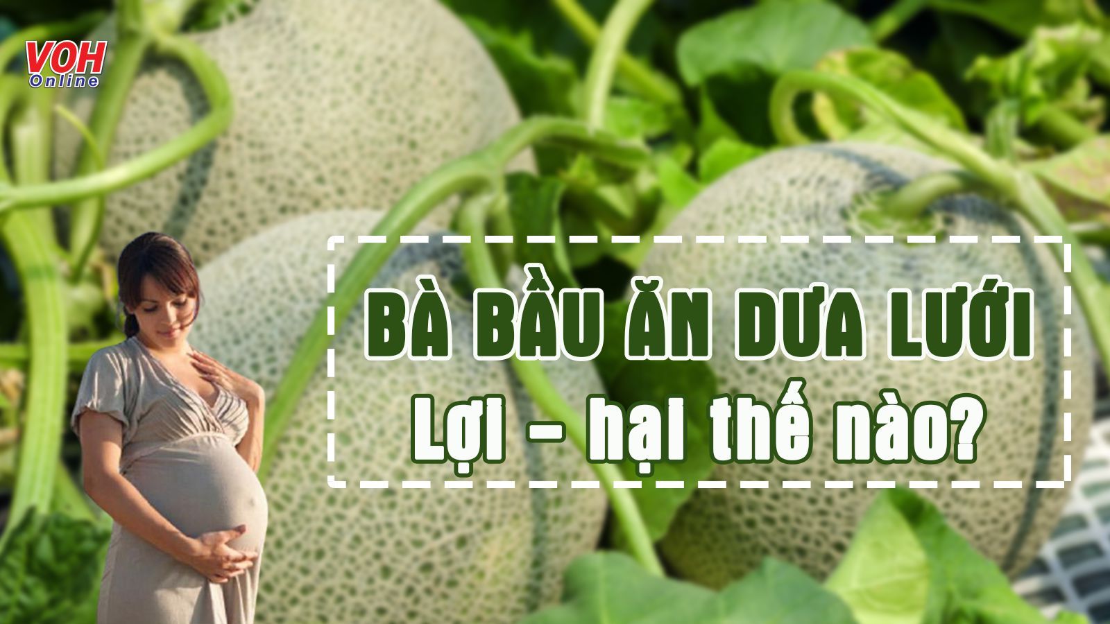 Bà bầu ăn dưa lưới được không? Ăn thế nào và bao nhiêu là tốt?