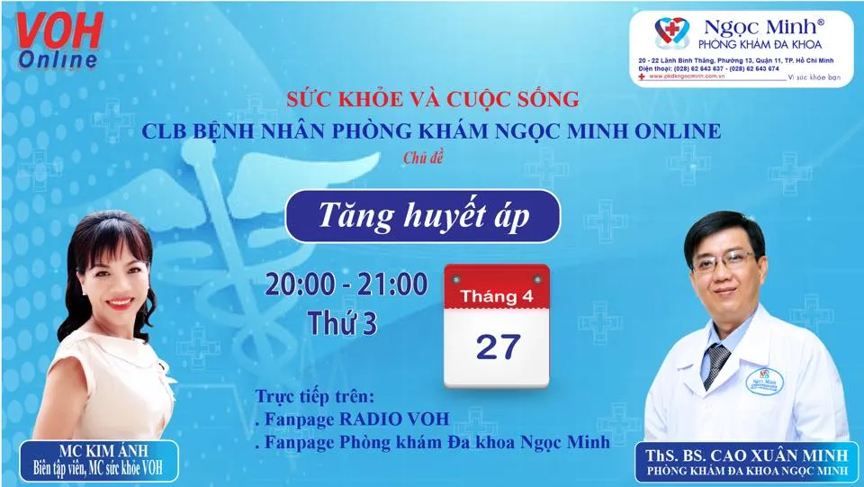 [Livestream] Chủ đề tăng huyết áp