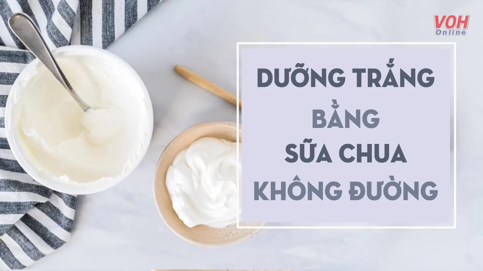 Cách làm trắng da bằng sữa chua an toàn, tự nhiên tại nhà