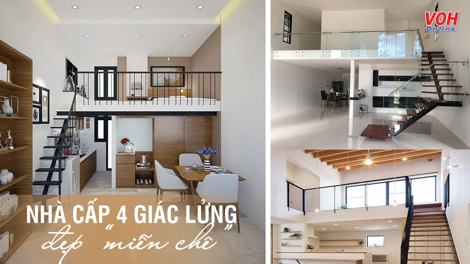 Những mẫu nhà cấp 4 gác lửng đẹp nhất định bạn phải biết