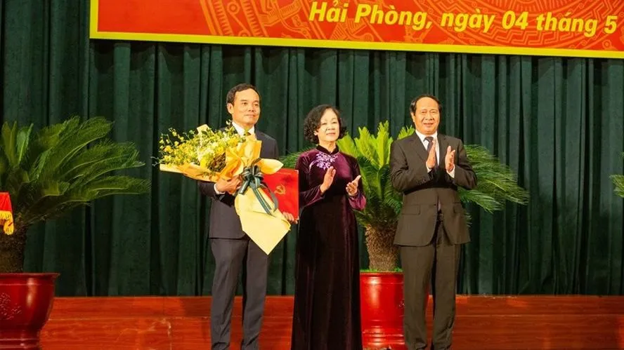 Phó Bí thư thành ủy TPHCM Trần Lưu Quang được điều động làm Bí thư Thành ủy Hải Phòng