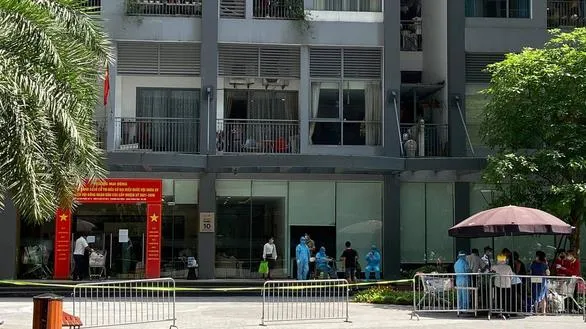 Phong tỏa nhà Park 10 - Times City có người Ấn Độ dương tính với SARS-CoV-2 tại Hà Nội