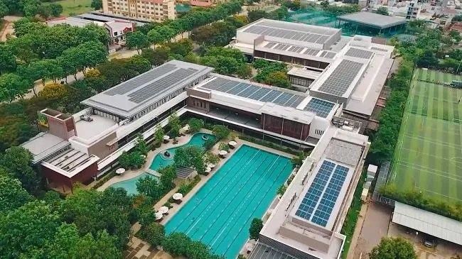 Khu phức hợp thể thao đầu tiên tại TPHCM vận hành hoàn toàn bằng điện mặt trời