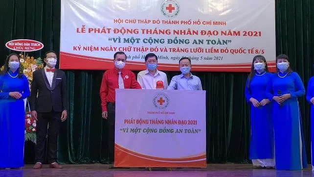 Hội Chữ thập đỏ TPHCM phát động thực hiện Tháng Nhân đạo năm 2021