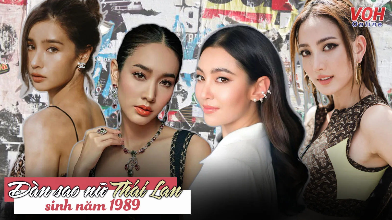 Bella Ranee, Taew Natapohn và dàn sao nữ sinh năm 1989 của màn ảnh Thái