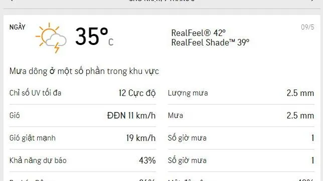 Dự báo thời tiết TPHCM hôm nay 9/5 và ngày mai 10/5/2021: Nhiều nắng, lượng UV ở mức cực kỳ nguy hại