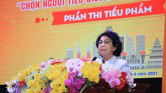 Sôi nổi hội thi Chọn người tiêu biểu đức, tài của nhân dân năm 2021