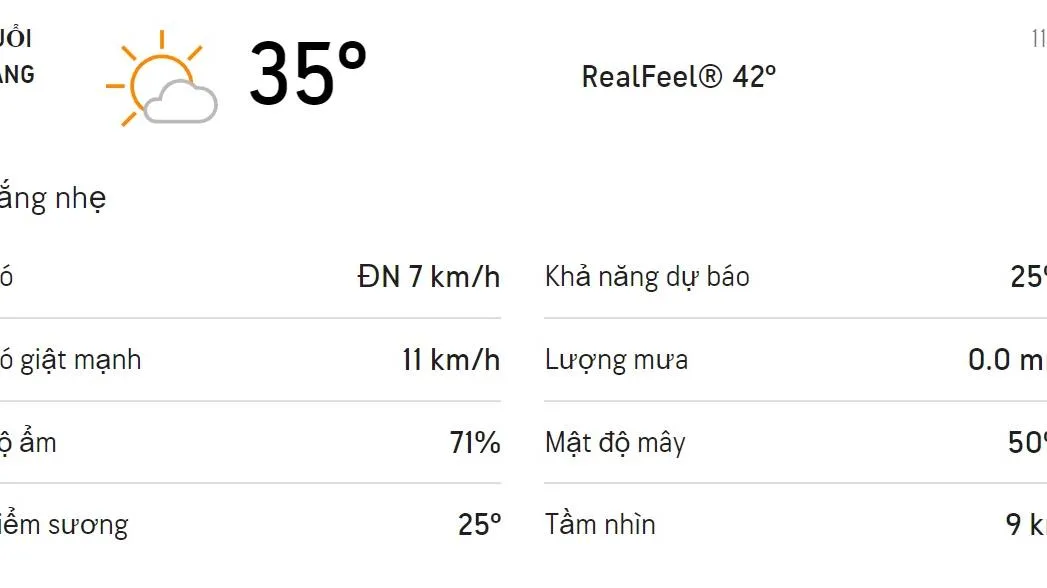 Dự báo thời tiết TPHCM hôm nay 11/5 và ngày mai 12/5: Chiều có mưa