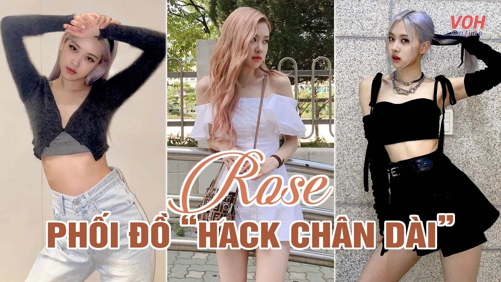 Ngắm 5 items ‘ruột’ giúp Rosé ‘lên đồ’ siêu tôn dáng