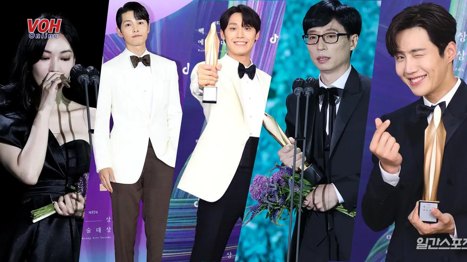 Baeksang 2021: Seo Ye Ji gặp ‘phốt’ vẫn có giải, Song Joong Ki và Lee Jun Ki trắng tay