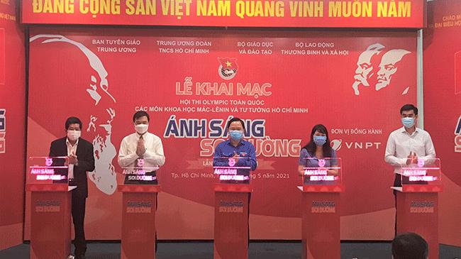Khai mạc hội thi Olympic toàn quốc Ánh sáng soi đường lần thứ IV
