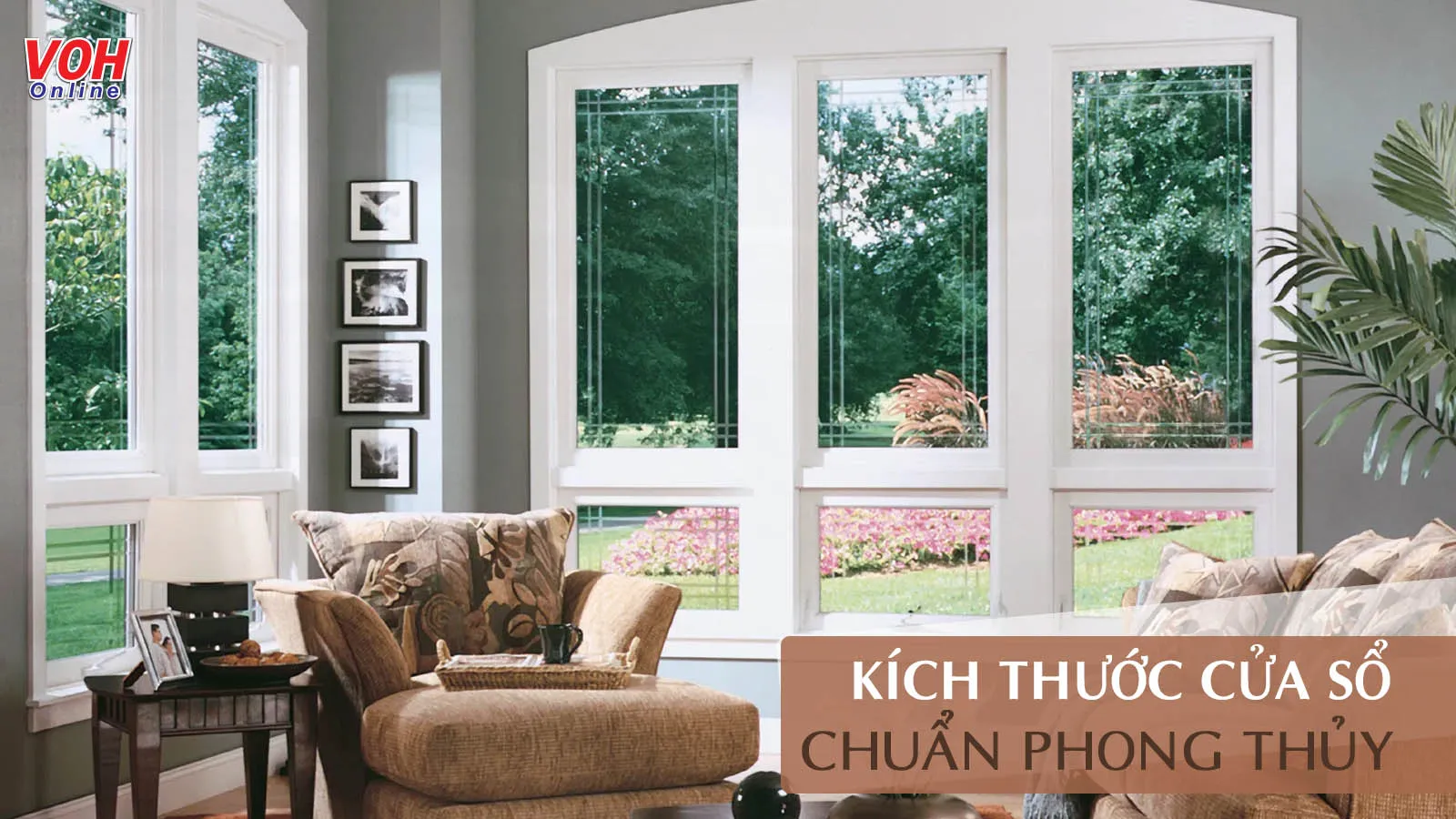 Học cách tính toán kích thước cửa sổ chuẩn phong thủy