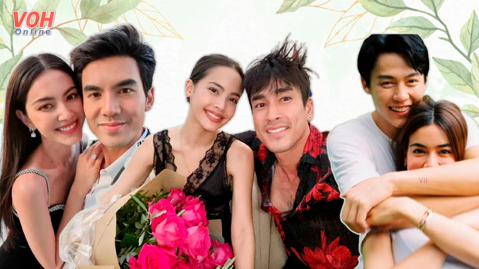 4 cặp đôi Thái Lan &#039;phim giả tình thật&#039; khiến bao người ngưỡng mộ