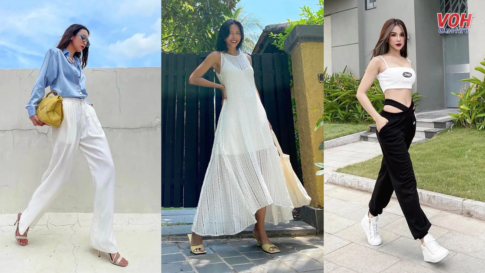 Street style sao Việt tuần qua: người váy áo điệu đà, người cá tính, chất chơi